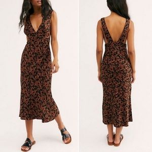 NWOT Free People Oh La La Bias Dress